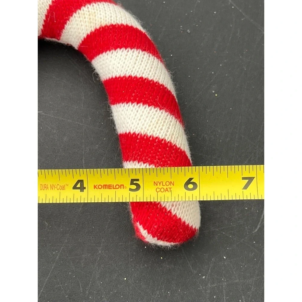 Pottery Barn Knit Sweater Candy Cane Christmas Festive Holiday Modern Classic